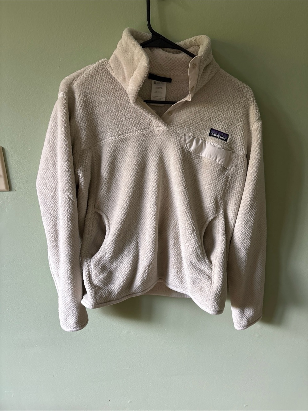 Patagonia Re-Tool Snap-T Fleece Jacket Women's Large Sherpa Polartec Pullover